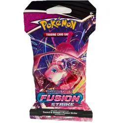 Pokemon Fusion Strike Sleeved Booster Pack (Mew) - SWSH08 - NEW/SEALED! - Image 1