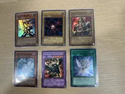 Vintage YuGiOh Trio Buster Blader Celtic Guardian Red Eyes B Dragon - LP/NM - Image 1