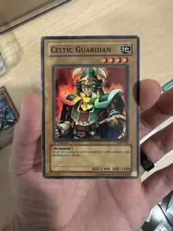 Vintage YuGiOh Trio Buster Blader Celtic Guardian Red Eyes B Dragon - LP/NM - Image 5