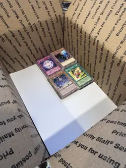 🧙13lbs+ 4500+ UNSEARCHED Old Vintage YuGiOh Bulk Lot Most HP Some Damaged‼💎 - Image 2