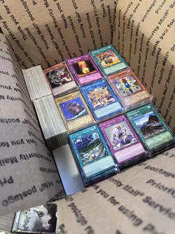 🧙13lbs+ 4500+ UNSEARCHED Old Vintage YuGiOh Bulk Lot Most HP Some Damaged‼💎 - Image 5