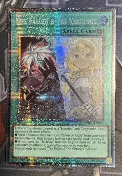 The Fallen & The Virtuous 1st Edition Starlight Rare CH01-EN019 Lightly Played - Image 1
