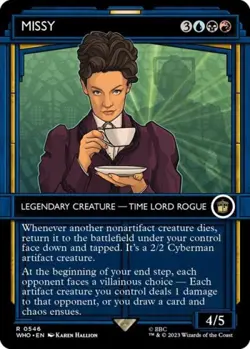 Missy (Showcase) -Foil Near Mint MTG Universes Beyond: Doctor Who - Image 1