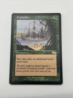 MTG URZA'S SAGA: 1x NM Exploration Magic the Gathering Card Play Additional Land - Image 5