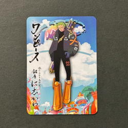 PREORDER Zoro Japanese One Piece x Ginza Nishikawa Collaboration Promo Card - Image 1