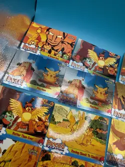 Pokemon Topps 1999 PIKACHU'S VACATION Movie - Lot of 12 Cards - 5 Holos - Image 5