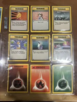49 Unique Vintage Base Set Pokemon Cards No Duplicates - Holo Hitmonchan - Image 5