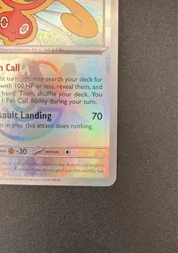Fan Rotom MB 085/131 NM SV Prismatic Evolutions Pokemon Card TCG - Image 5