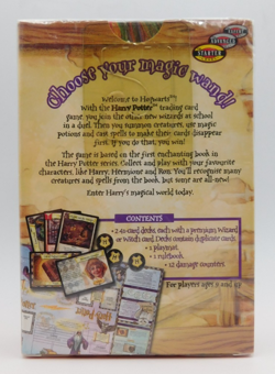 HARRY POTTER TCG TRADING CARD GAME TWO PLAYER STARTER SET 2001 WOTC SEALED - Image 3