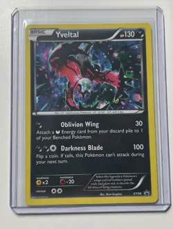 Pokemon Card TCG - Yveltal XY06 - XY Black Star Promo Holo Rare - Image 1
