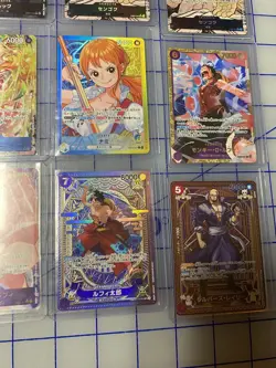 One Piece TCG English Lot Of Alt Art SP Rare Mint, Gold/Alt Art Leader, 25 Cards - Image 2