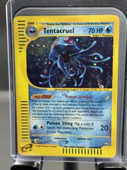 Tentacruel H26/H32 Aquapolis E-Series Holo Rare Vintage Pokemon Card LP/MP - Image 1