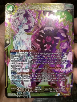 God of Destruction Toppo Skillbreaker GOLD STAMP Dragon Ball Super Card Game NM - Image 1