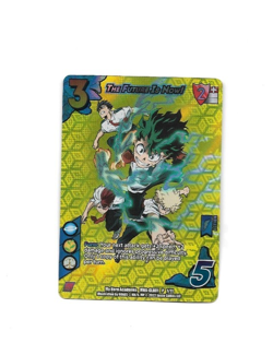 Universus TCG My Hero Academia The Future IS Now! MHA-CLR01 P 1/11 Foil Card NM - Image 1