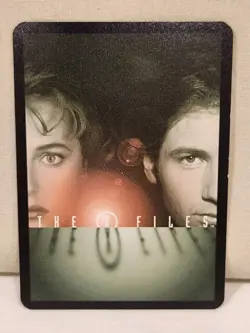1996 X-FILES Promo Card THE DARK ANGEL Smoke-free! CCG - Image 2