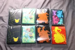 Pokemon TCG Card Sleeves Lot of 8 Packs New - Image 1