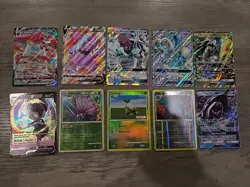NM/LP Pokemon 10 Card Vintage | Ultra Rare | Full Art | V | GX Lot See Pics (J) - Image 1