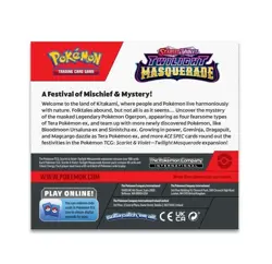 Pokemon TCG Twilight Masquerade Booster Box - Factory Sealed - Image 2