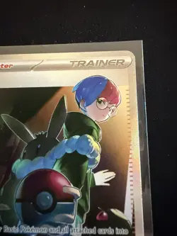 Pokemon TCG Penny Special Illustration Rare Card Paldean Fates 239/091 - Image 2