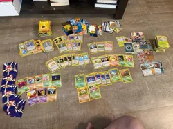 Lot of 500 + Vintage Pokemon Card Lot Base Jungle Fossil Rocket Pocket Monster - Image 1