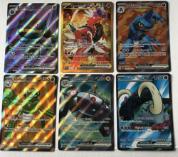 Pokemon Card Lot Scarlet & Violet (SVI) Ultra/hyper Rare ex Cards (6) NM - Image 1