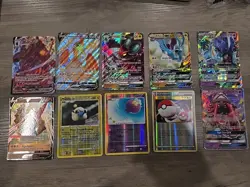 NM/LP Pokemon 10 Card Vintage | Ultra Rare | Full Art | V | GX Lot See Pics (I) - Image 1