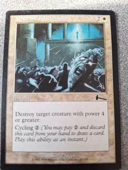 Magic the Gathering 2 Card Lot e376 Radiant's Judgement- Mask of Law and Grace - Image 2