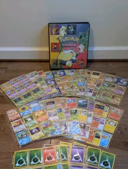 Huge Vintage & Modern Pokemon TCG Card Binder Lot 500+ 3 Detective Pikachu Holos - Image 1