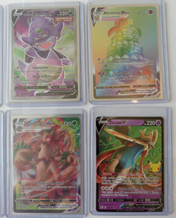 Mixed Pokemon 8 Card Lot Full Art Trainer, V, VMax Holo's NM/M - Image 3