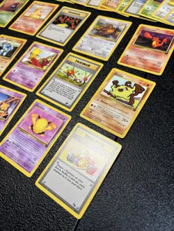 Vintage Pokemon Card WOTC Set Base Fossil S4 Charmander Rocket LOT 80+ ALL LP/NM - Image 4