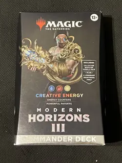 MAGIC THE GATHERING - MODERN HORIZONS 3 COMMANDER DECK - CREATIVE ENERGY MTG - Image 1