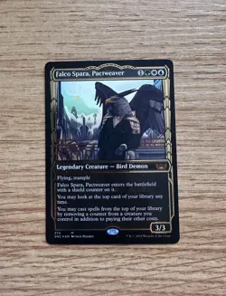 Falco Spara, Pactweaver FOIL - NM - MTG SNC - Magic the Gathering - Image 1