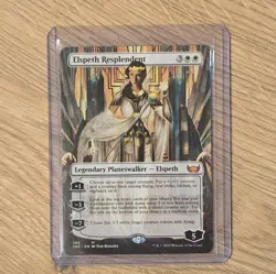 MTG Elspeth Resplendent - Mythic - Borderless - SNC 282 - NM+ - Image 1