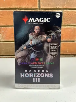 Graveyard Overdrive Commander Deck Magic The Gathering Modern Horizons 3 Sealed - Image 1