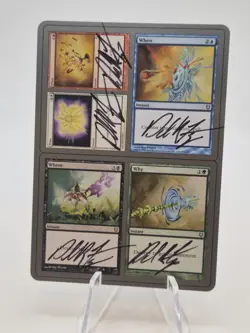 Signed Artist Proof MTG Magic Who What When Where Why Dan Frazier - Image 1