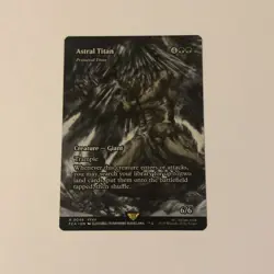 Astral Titan - Primeval Titan (Showcase) Final Fantasy: Through the Ages Regular - Image 1