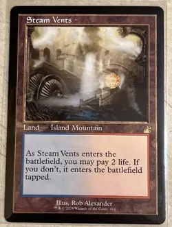 Steam Vents (Retro Frame) Ravnica Remastered Regular - Image 1