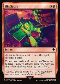 Mint/Near-Mint, English - 1 x MTG Big Score - Surge Foil Commander: Final Fantas - Image 1