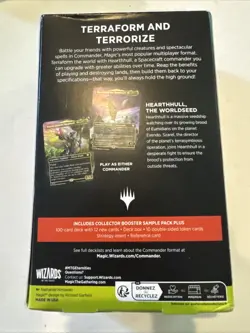 Magic: The Gathering Edge of Eternities World Shaper Commander Deck Unopened - Image 2