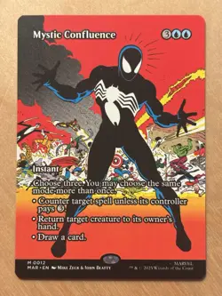 MTG Magic the Gathering Mystic Confluence Borderless Marvel's Spider-Man NM - Image 1