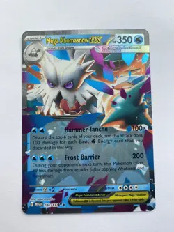 POKEMON TCG - MEGA ABOMASNOW EX - MEGA EVOLUTION - DOUBLE RARE - 036/132 - Image 1