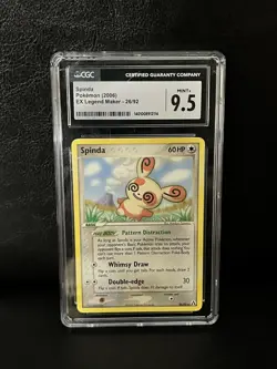 2006 Pokemon EX Legend Maker Spinda 26/92 Non Holo CGC 9.5 - Image 1