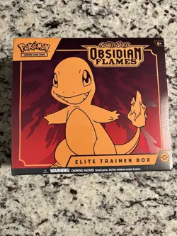 Pokemon TCG Scarlet & Violet Obsidian Flames - Elite Trainer Box ETB - SEALED 820650853913 - Image 1