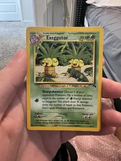 Pokemon Vintage Southern Islands Exeggutor 13/18 Rare WotC Promo - Image 1