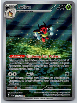 Ledian - 144/142 - S&V Stellar Crown - 2024 Pokemon - NM - Image 1