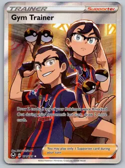 Gym Trainer - 191/195 - SWSH Silver Tempest - 2022 Pokemon - NM - Image 1