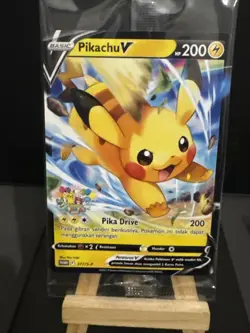 Pokemon Card Pikachu V Jakarta Festival 377/S-P Promo Indonesia SEALED Near Mint - Image 2