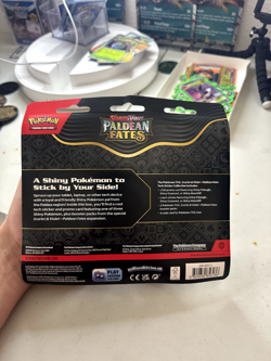 Pokemon Scarlet & Violet Paldean Fates Tech Sticker Collection Shiny Maschiff - Image 3