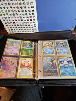 160 Pokemon Binder Collection | 30+ Vintage/WOTC/EX's+ Modern Holos + More - Image 2