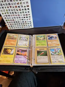 160 Pokemon Binder Collection | 30+ Vintage/WOTC/EX's+ Modern Holos + More - Image 5
